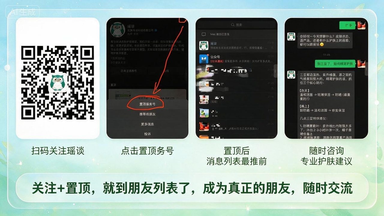 微信扫码关注瑶谈服务号